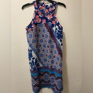 MONTEAU Pattered Dress size M